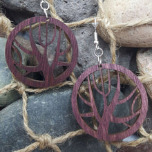 Load image into Gallery viewer, "Tree of Life - Cactus" Style Dangle Earrings