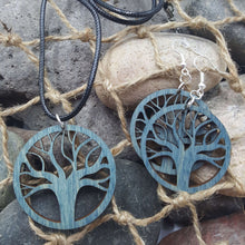 Load image into Gallery viewer, Tree of Life Earrings & Necklace Set