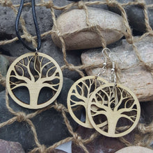 Load image into Gallery viewer, Tree of Life Earrings & Necklace Set