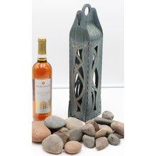 Load image into Gallery viewer, "Peek a Boo with 4 Open Windows" Wood Gift Box for a 750ml Bottle in 5 Colors