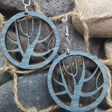 Load image into Gallery viewer, "Tree of Life - Cactus" Style Dangle Earrings