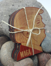 Load image into Gallery viewer, Donald Trump MAGA Table Coasters Set of 4 USA Novelty Gift