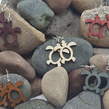 Load image into Gallery viewer, "Sea Turtle" Sea of Life Dangle Earrings