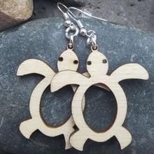 Load image into Gallery viewer, "Sea Turtle" Sea of Life Dangle Earrings