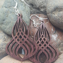 Load image into Gallery viewer, "Twisted Bell" Boho Dangle Earrings