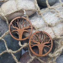 Load image into Gallery viewer, "Tree of Life" Style 1 Dangle Earrings