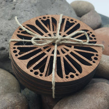 Load image into Gallery viewer, "Star Flower" Design Table or Bar Coasters