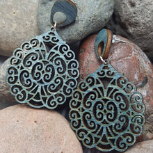 Load image into Gallery viewer, &quot;Filigree Medallion&quot; Style Stud Earrings
