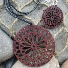 Load image into Gallery viewer, "Daisy Flower" Earring and Necklace Set