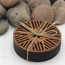 Load image into Gallery viewer, "Starburst" Design Table or Bar Coasters