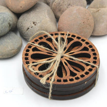 Load image into Gallery viewer, "Sun Flower" Design Table or Bar Coasters