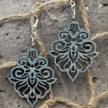 Load image into Gallery viewer, "Filigree" Dangle Earrings - Boho