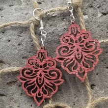 Load image into Gallery viewer, "Filigree" Dangle Earrings - Boho