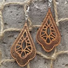 Load image into Gallery viewer, "Teardrop 70's Style" Dangle Earrings