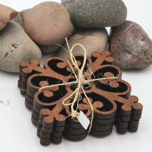 Load image into Gallery viewer, "The Lucky Clover" Design Table or Bar Coasters