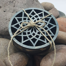 Load image into Gallery viewer, "Geometric Flower" Table or Bar Coasters Home Decor