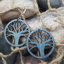 Load image into Gallery viewer, "Tree of Life" Style 1 Dangle Earrings