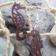 Load image into Gallery viewer, "Seahorse" Sea Life Dangle Earrings