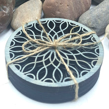 Load image into Gallery viewer, "Wagon Wheel" Table or Bar Coasters Home Decor