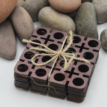Load image into Gallery viewer, "X & O's" Table or Bar Coasters Home Decor