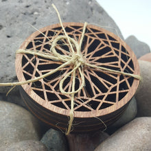 Load image into Gallery viewer, "Geometric Wagon Wheel" Design Table or Bar Coasters