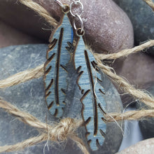 Load image into Gallery viewer, "Feather" Dangle Earrings Boho: Small Style 3