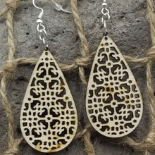 Load image into Gallery viewer, "Waterdrop Filigree" Style Dangle Earrings