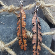 Load image into Gallery viewer, "Feather" Dangle Earrings Boho: Small Style 3