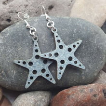 Load image into Gallery viewer, "Star or Starfish" Dangle Wire Earrings