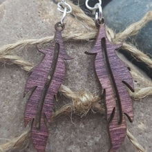 Load image into Gallery viewer, "Feather" Dangle Earrings Boho: Small Style 4