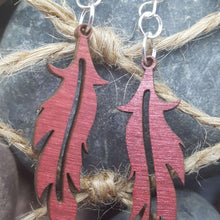 Load image into Gallery viewer, "Feather" Dangle Earrings Boho: Small Style 4