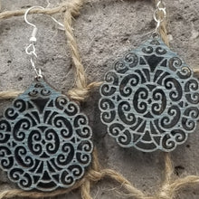 Load image into Gallery viewer, "Filigree Medallion" Style Dangle Earrings