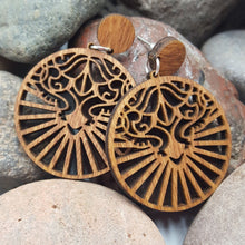 Load image into Gallery viewer, "Sunray Medallion" Stud Earrings