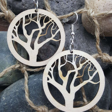 Load image into Gallery viewer, "Tree of Life" Style 2 Dangle Earrings