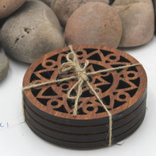 Load image into Gallery viewer, 70's Boho Hippy Style Bar or Table Coasters