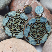 Load image into Gallery viewer, "Medallion" Style Boho Stud Earrings