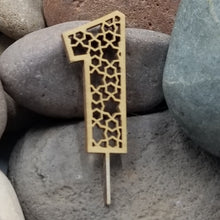 Load image into Gallery viewer, "Small Numbers" Wooden Cake Toppers For Special Occasion: Birthday Anniversary