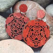 Load image into Gallery viewer, "Medallion" Style Boho Stud Earrings