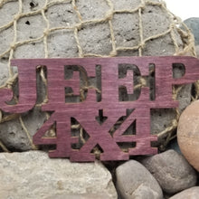 Load image into Gallery viewer, "JEEP 4X4" Wall Hanging or Craft Decor