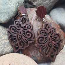 Load image into Gallery viewer, "Filigree" Stud Earrings - Boho