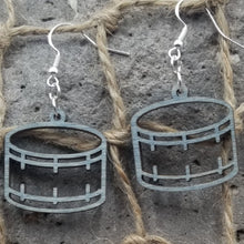 Load image into Gallery viewer, "Drum" Shaped Musical Instruments Dangle Earrings