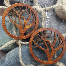 Load image into Gallery viewer, "Tree of Life" Style 2 Dangle Earrings