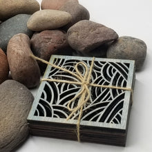 Load image into Gallery viewer, "Rainbow" Design Table or Bar Coasters
