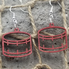 Load image into Gallery viewer, "Drum" Shaped Musical Instruments Dangle Earrings