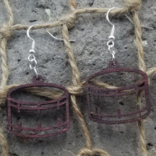 Load image into Gallery viewer, "Drum" Shaped Musical Instruments Dangle Earrings