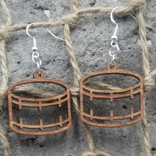 Load image into Gallery viewer, "Drum" Shaped Musical Instruments Dangle Earrings
