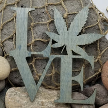 Load image into Gallery viewer, "Love Pot" Weed Marijuana Leaf Wall Hanging Decor USA