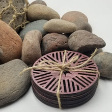 Load image into Gallery viewer, "Starburst" Design Table or Bar Coasters