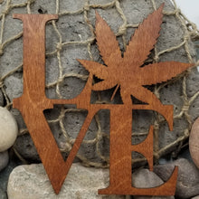 Load image into Gallery viewer, "Love Pot" Weed Marijuana Leaf Wall Hanging Decor USA