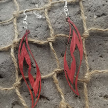 Load image into Gallery viewer, "Long Curves" Dangle Style Earrings